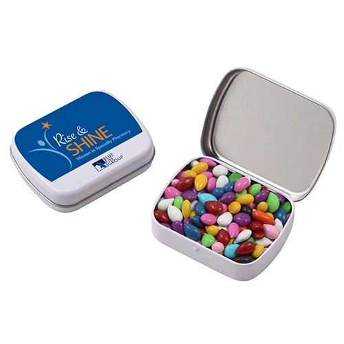 Petite Rectangular Hinged Tin Box — view 21