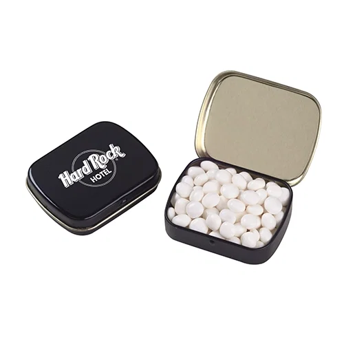 Petite Rectangular Hinged Tin Box — view 4