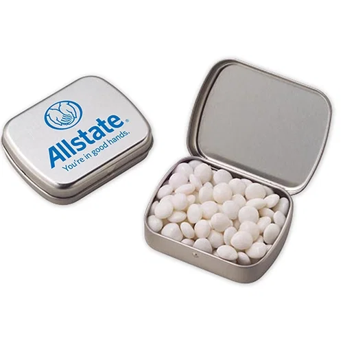 Petite Rectangular Hinged Tin Box — view 5