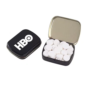 Petite Rectangular Hinged Tin Box