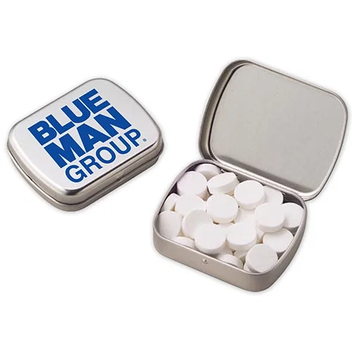 Petite Rectangular Hinged Tin Box — view 8