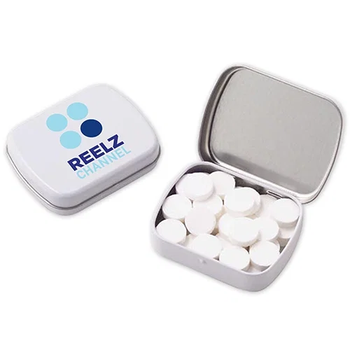 Petite Rectangular Hinged Tin Box — view 9