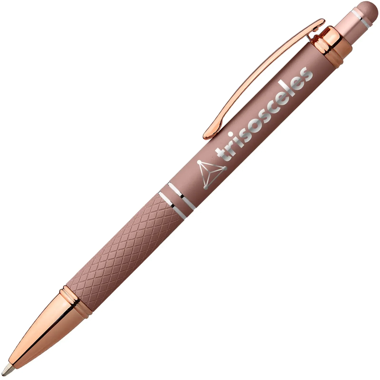 Phoenix Softy Rose Gold Gel Pen w/Stylus — view 2