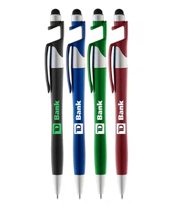 Phone Holder Stylus Twist Pen