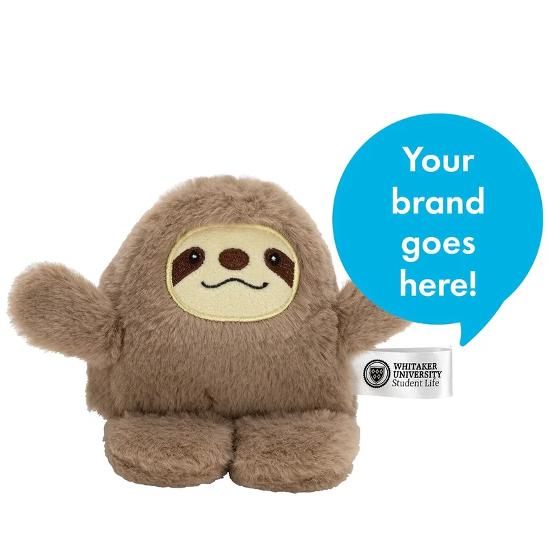 Close-up of the Phone Pals Weighted Plush Phone Holder's grip stand, style 2 of 3