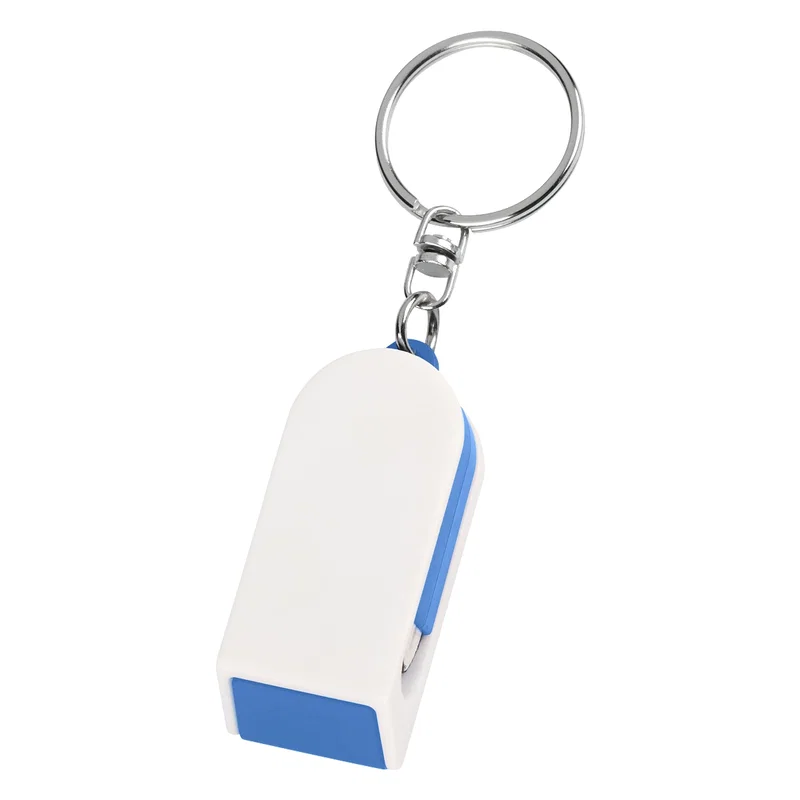 Phone Stand And Screen Cleaner Combo Key Chain — view 8