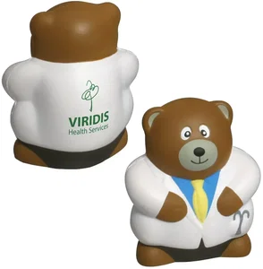 Promo Physician Bear Stress Reliever.
