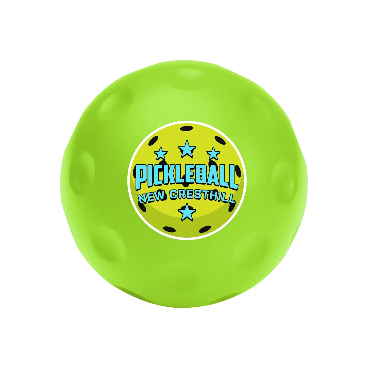 Two and a half inch ball shaped squeeze toy