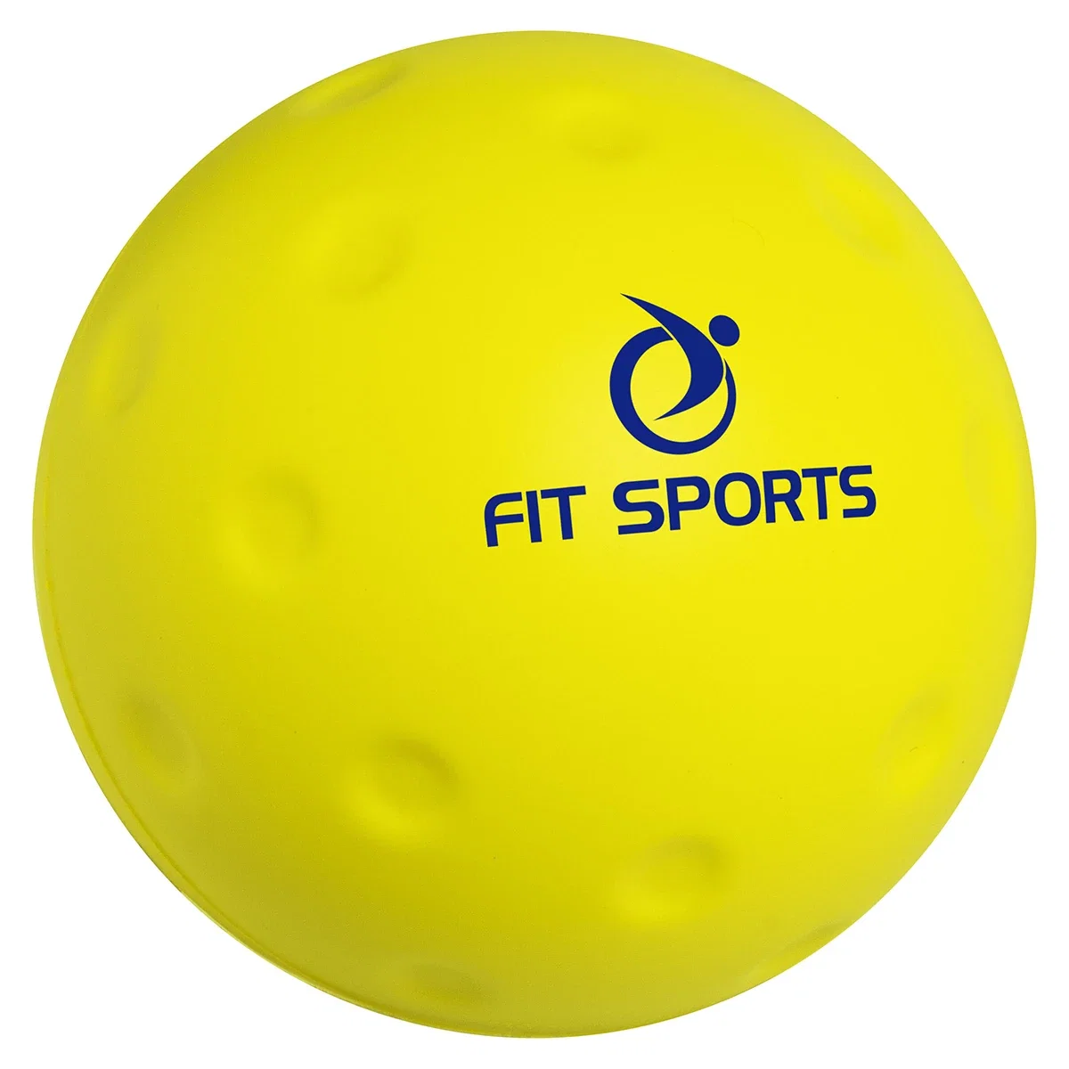 Side profile of the Pickleball Stress Reliever, showing the textured surface detail