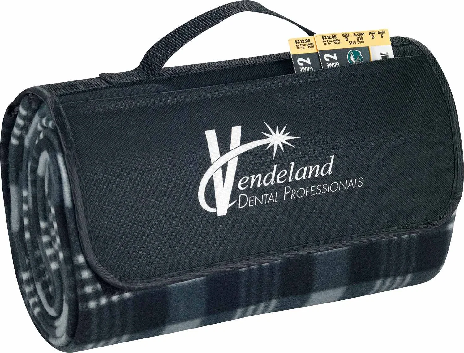 Customizable Picnic Blanket - 47.5" x 52.5" Unfolded — view 14