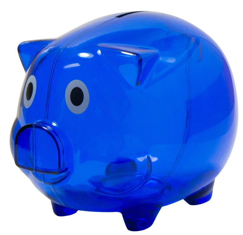 Custom Printed Pig Coin Bank — view 2
