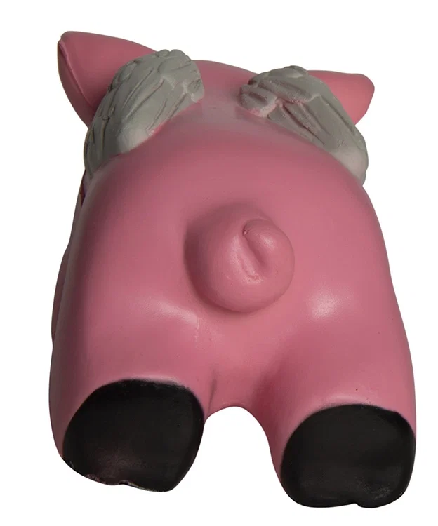 Flying Pig with Wings Stress Reliever — view 2
