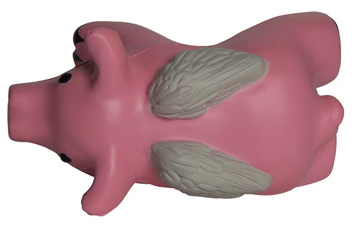 Flying Pig with Wings Stress Reliever — view 3
