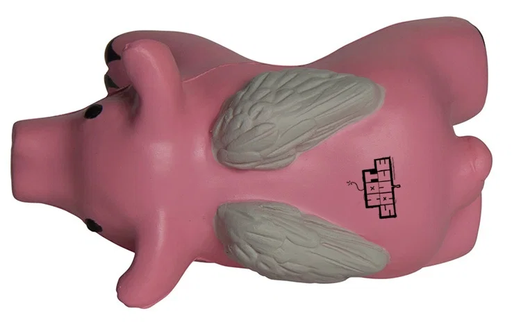Flying Pig with Wings Stress Reliever — view 4