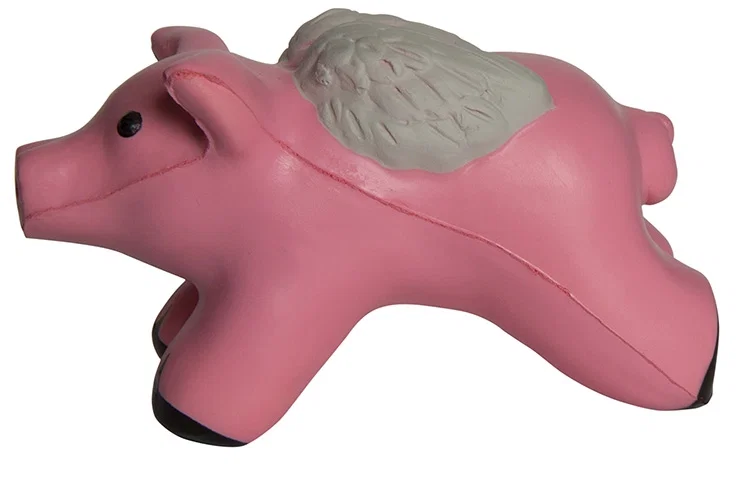 Flying Pig with Wings Stress Reliever — view 8