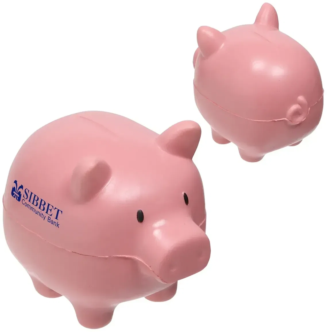 Custom branded Slo-Release Serenity Squishy stress toy, style 9 shape with promotional logo