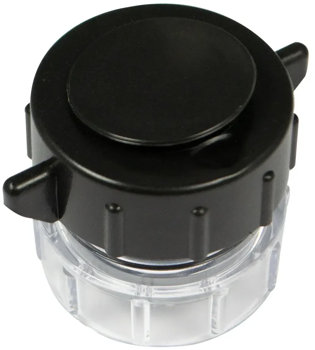 Pill Crusher. Plastic pill crusher tool for grinding tablets in senior care pharmacy programs, view 2