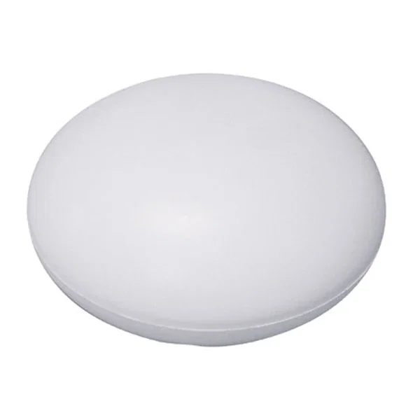 Round pill shaped stress reliever, 3 inch diameter