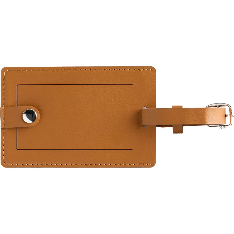 Pineapple Leather Luggage Tag — view 3