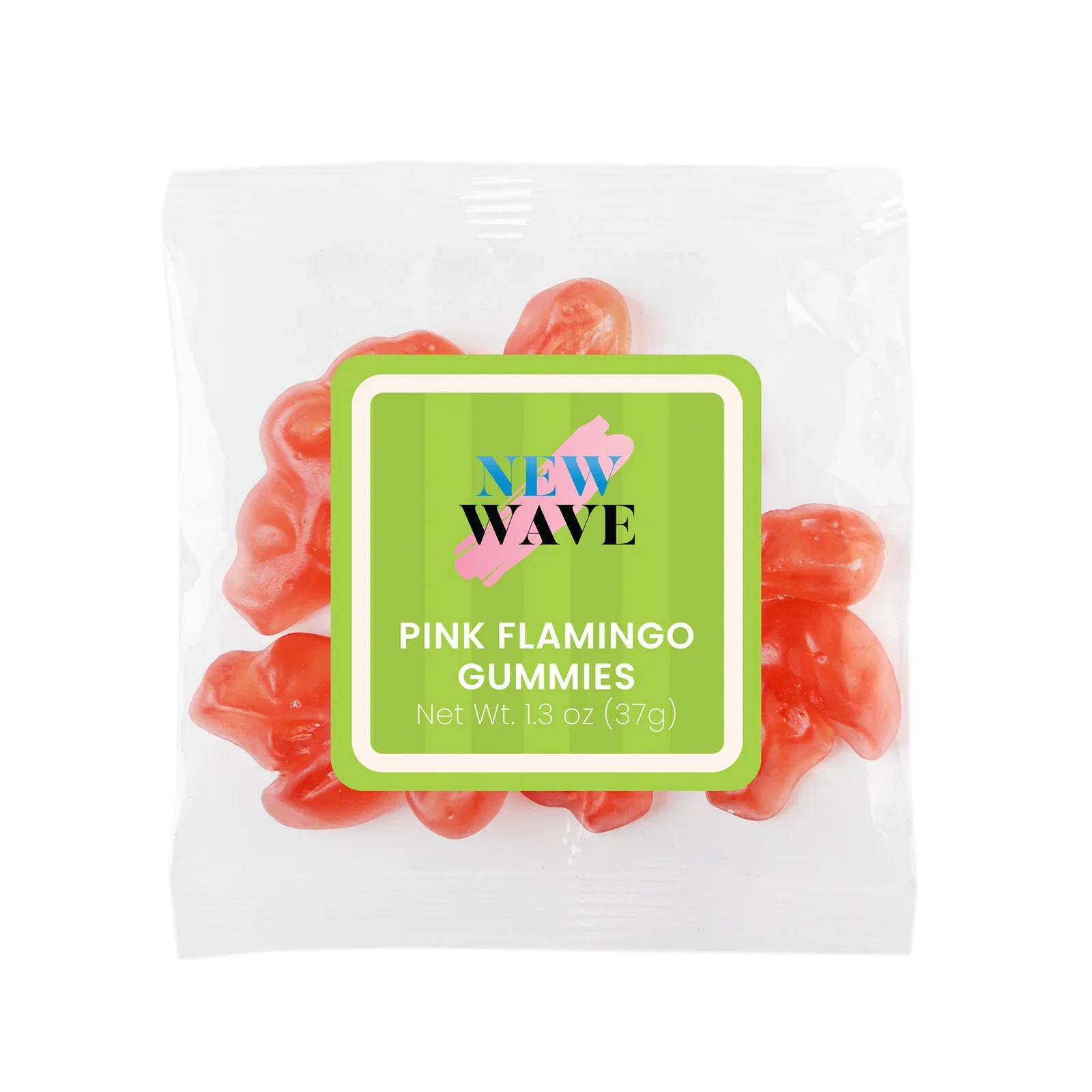 Pink Flamingo Gummies Giveaway Packets 1.3 oz — view 2