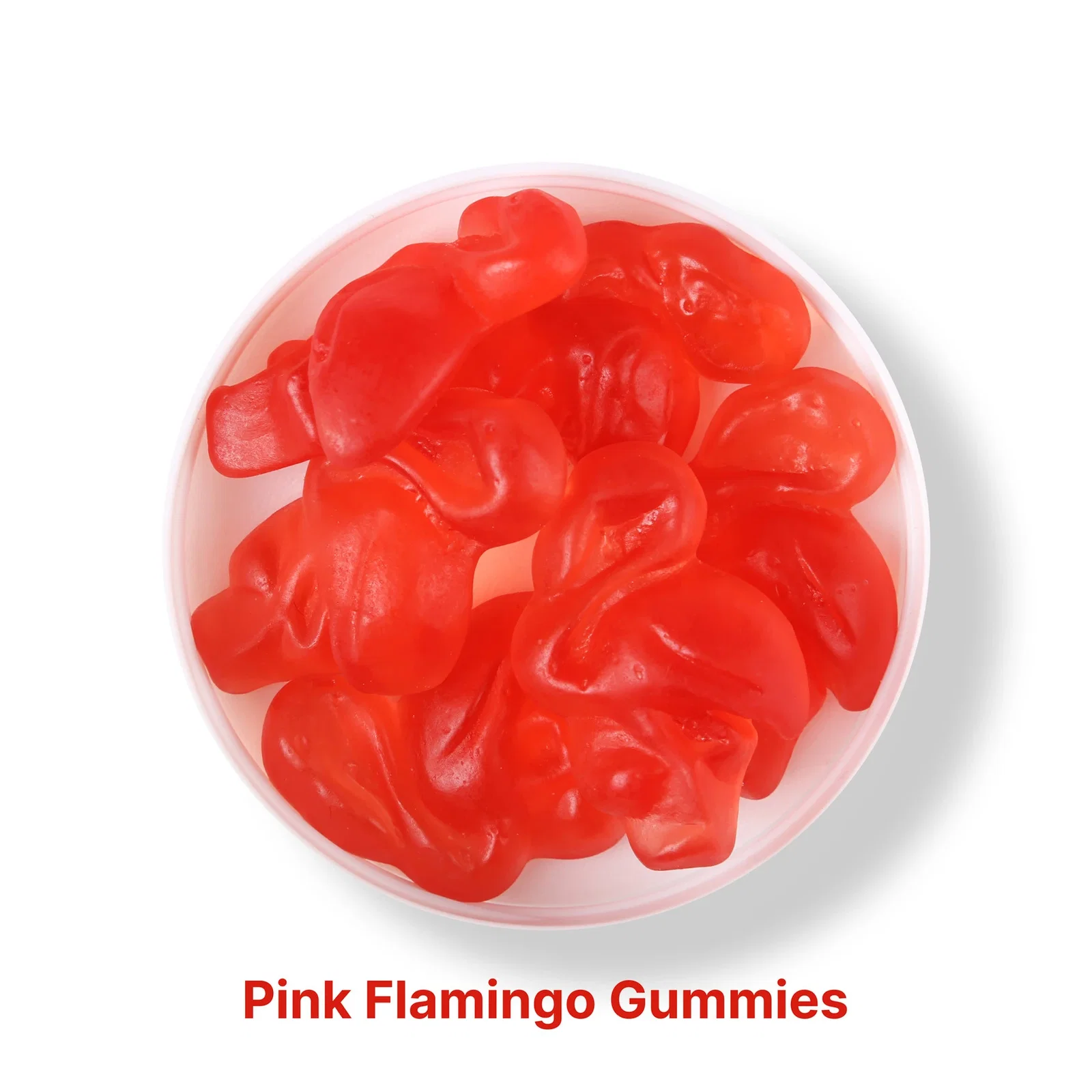 Pink Flamingo Gummies in Jars — view 4
