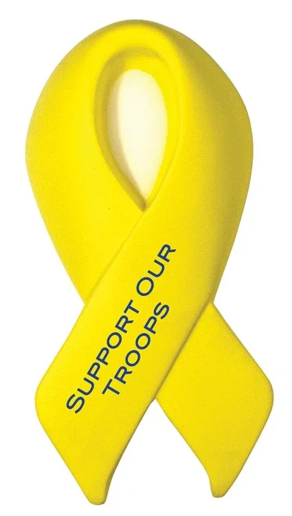 Awareness Award Ribbon Squeeze Stress Reliever — view 2
