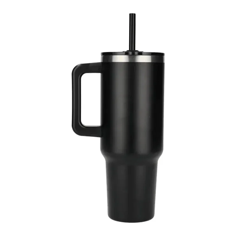 Pinnacle 40 oz Vacuum Insulated Eco-Friendly Travel Tumbler With Straw — view 13