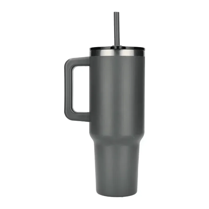 Pinnacle 40 oz Vacuum Insulated Eco-Friendly Travel Tumbler With Straw — view 23