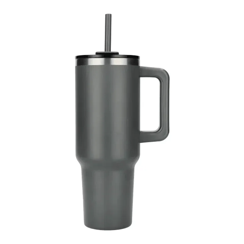 Pinnacle 40 oz Vacuum Insulated Eco-Friendly Travel Tumbler With Straw — view 25