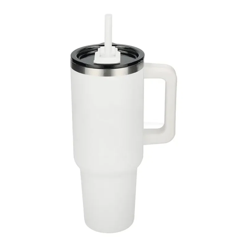Pinnacle 40 oz Vacuum Insulated Eco-Friendly Travel Tumbler With Straw — view 45