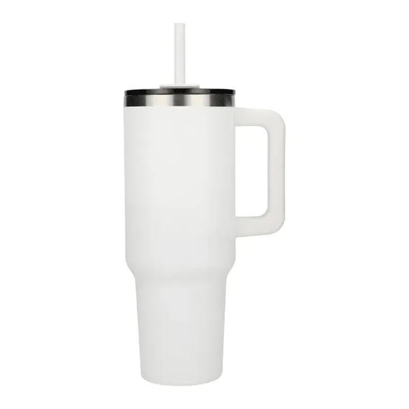 Pinnacle 40 oz Vacuum Insulated Eco-Friendly Travel Tumbler With Straw — view 46