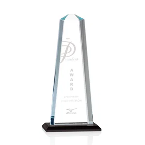 Starfire Crystal Award With 5/8-Inch Interchanging Bevels