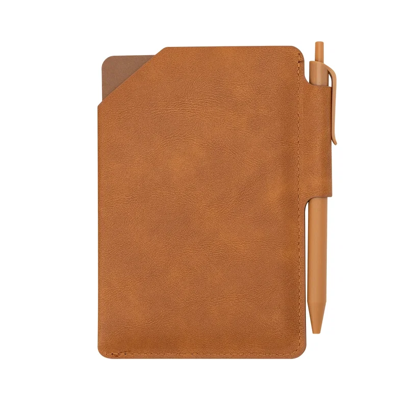 Top-down look at the jotter pad with its cover closed