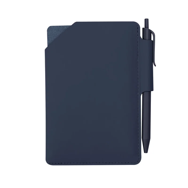 Open jotter pad lying flat to show the inside pages