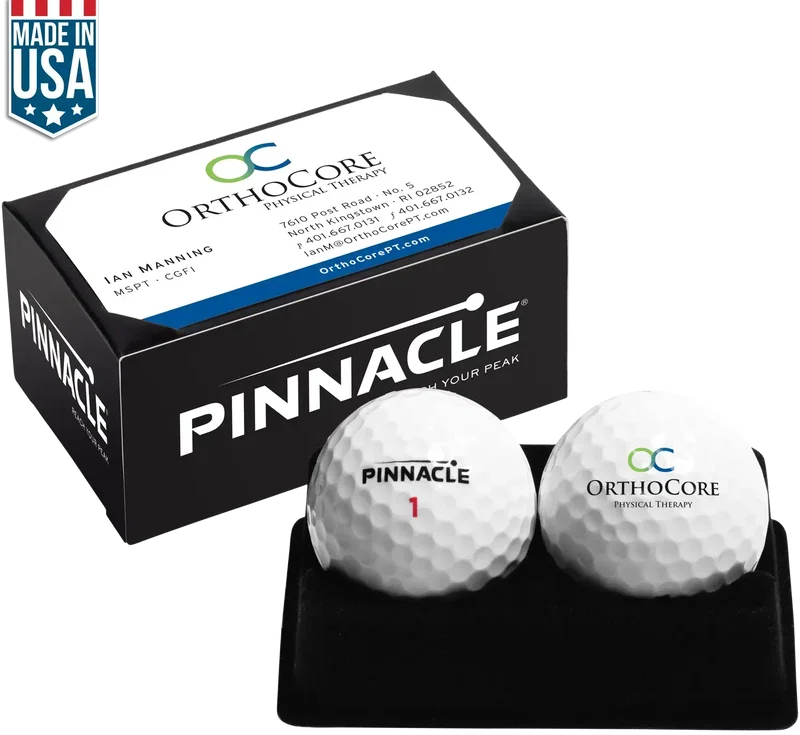 Custom Pinnacle Rush Business Card Golf Balls — view 3