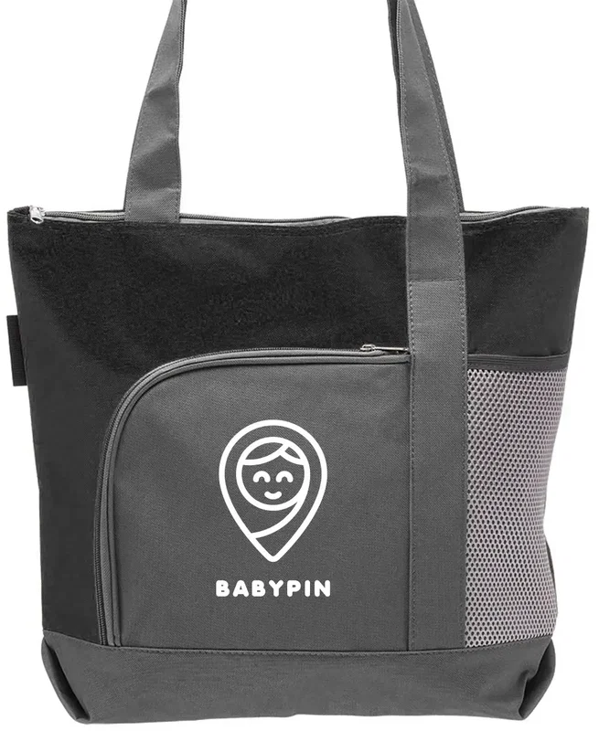 PIONEER Custom Two-tone Tote Bag — view 6