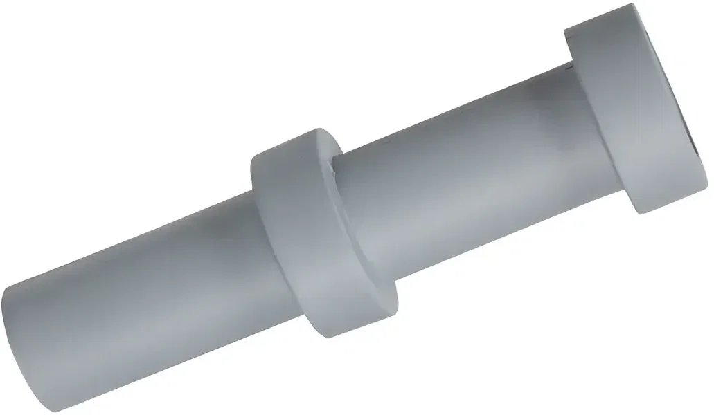 Pipe Stress Reliever side view showing the branded imprint area on the custom promotional squeeze toy