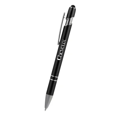 Charcoal version tilted to show the sloped grip