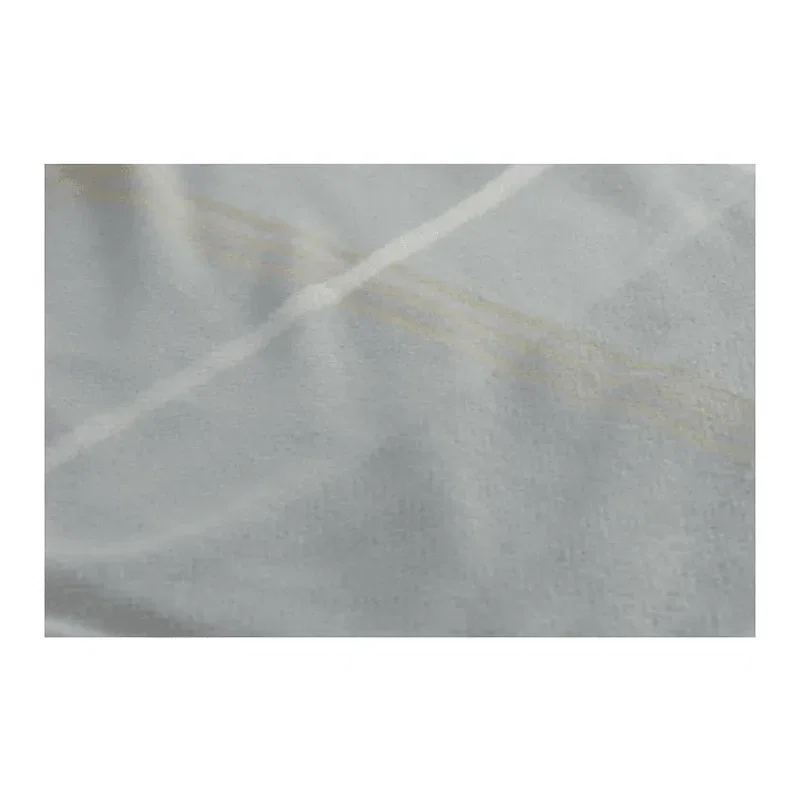 Custom Embroidered Plaid Fleece Sherpa Blanket - 50" x 60" — view 11
