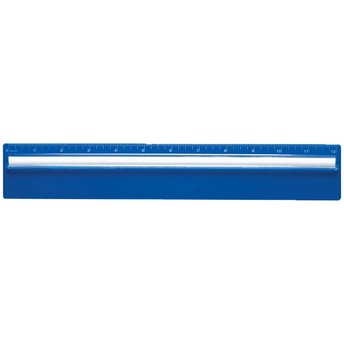 Angled view of the flat straight edge