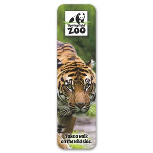 Logo Plastic Bookmark - 10 mil