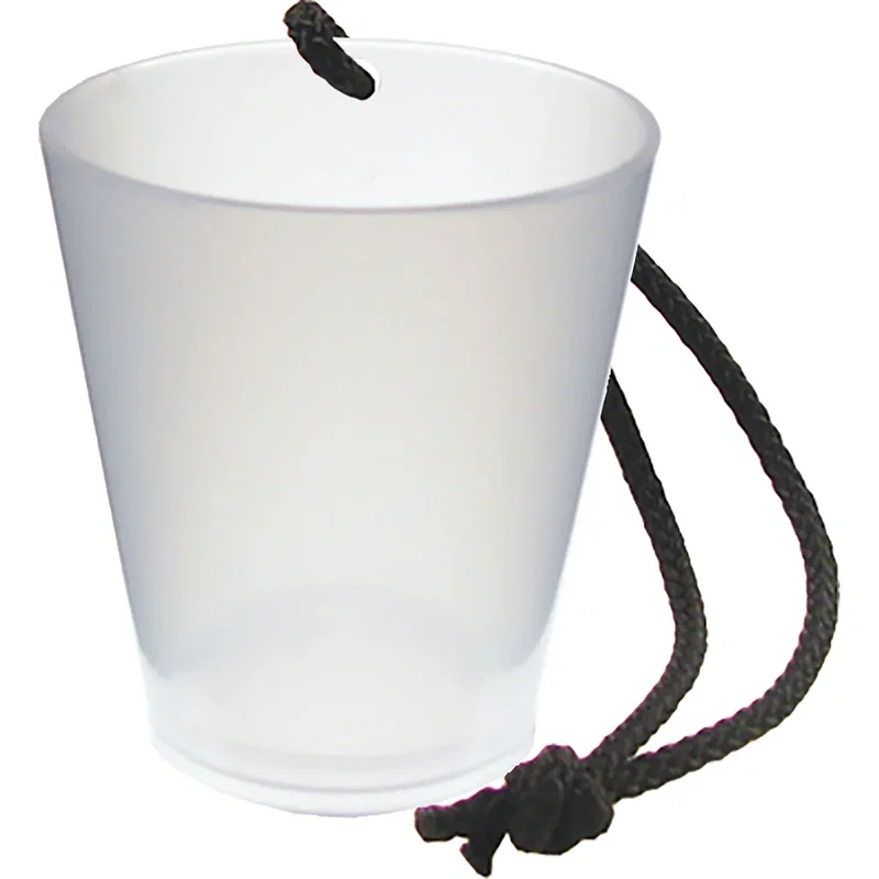 Plastic Bottle Neck Hanging Sidecar Shot Glass — view 14