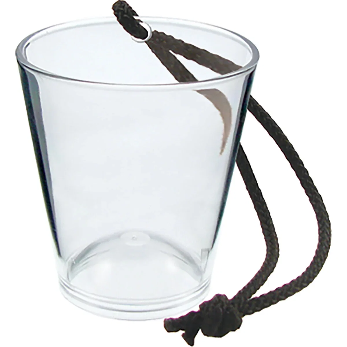 Plastic Bottle Neck Hanging Sidecar Shot Glass — view 3