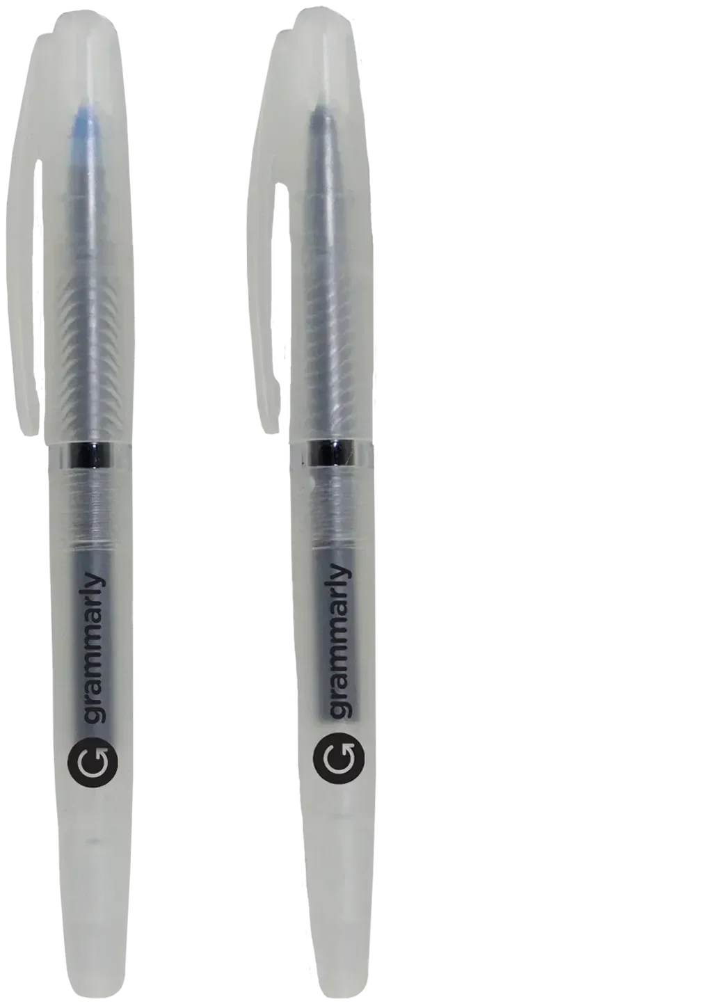 Personalized Frost Gel Pen - Custom Branded Transparent Barrel — view 4