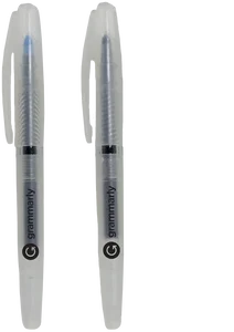 Personalized Frost Gel Pen - Custom Branded Transparent Barrel
