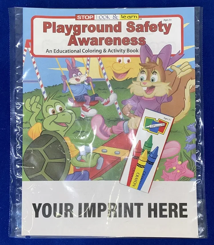 Playground Safety Awareness Coloring & Activity Book — view 4
