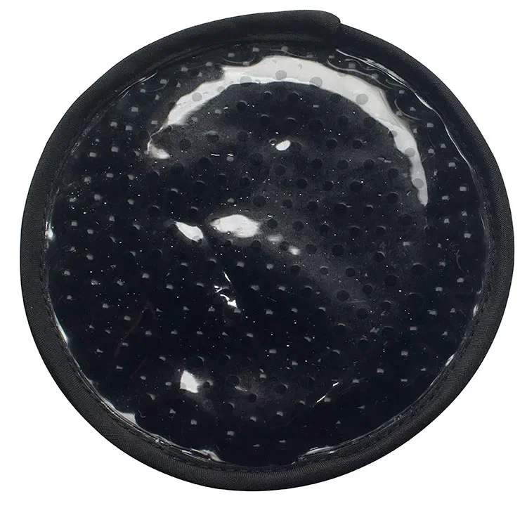 Plush Gel Beads Hot/Cold Pack Circle — view 1