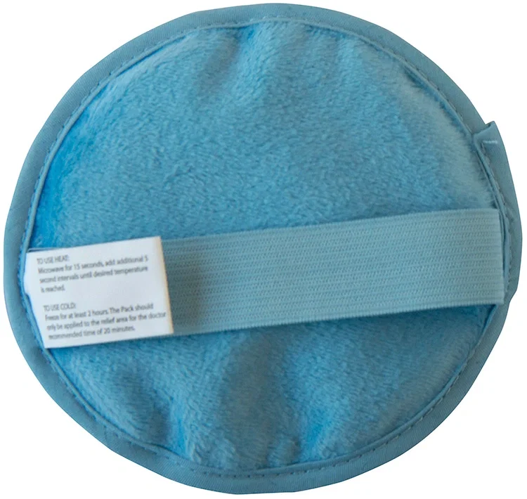 Plush Gel Beads Hot/Cold Pack Circle — view 5