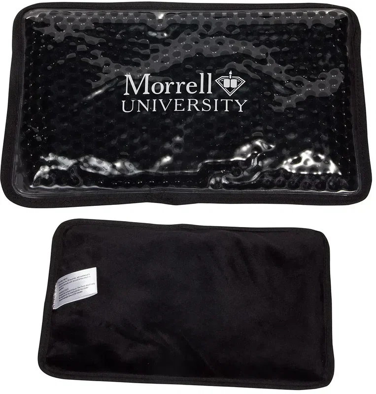 Branded Aqua Pearls plush therapy pack color options for wellness fairs