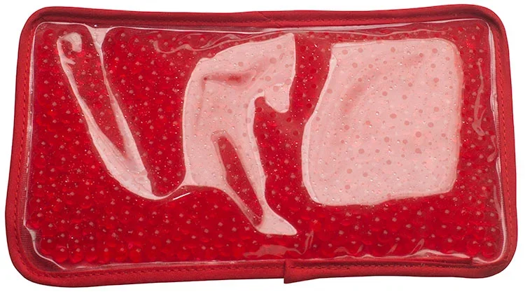 Plush Gel Beads Hot/Cold Pack Rectangle — view 12
